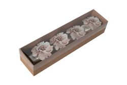 MAGNOLİA 4'LÜ PEÇETE HALKASI 4,5X8 CM - 4