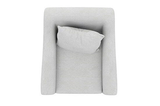 MAGRİTTE TEKLİ KOLTUK KREM 102x89x97cm 528503-5851AA - 8
