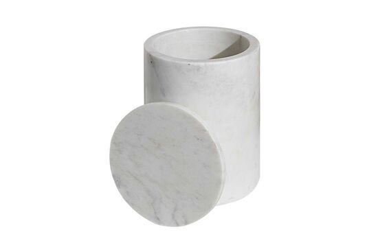 MARBLE COP KOVASI 20x20x28cm BEYAZ (AH-13091) - 3