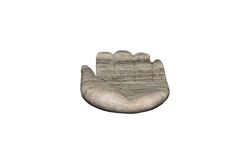 MARBLE DEKORATIF EL 10x3x19cm BEJ (AH-13049) - 4