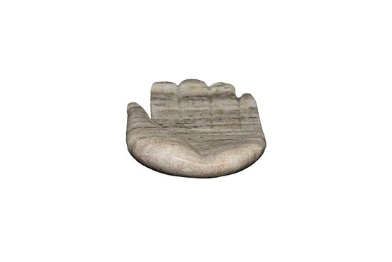 MARBLE DEKORATIF EL 10x3x19cm BEJ (AH-13049) - 4