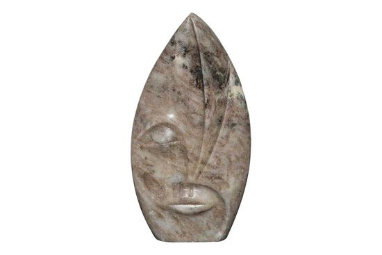 MARBLE DEKORATIF YÜZ 14x4x25cm BEJ (AH-13054) - 3