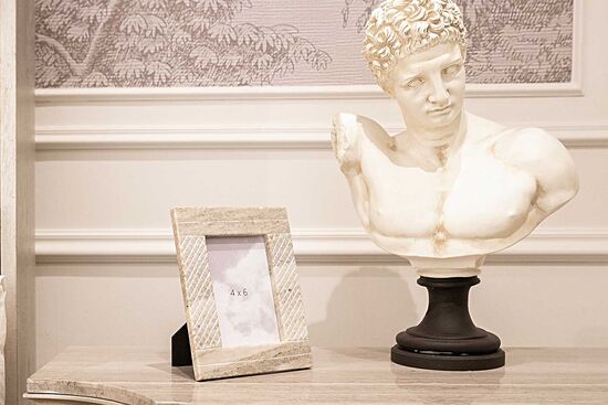 MARBLE FOTOGRAF CERCEVESI 18x23x3cm BEJ (AH-13061) - 4