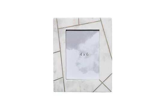 MARBLE FOTOGRAF CERCEVESI 18x23x3cm BEYAZ (AH-13071) - 2