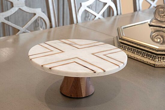 MARBLE SUNUMLUK 30x30x15cm BEYAZ (AH-13075) - 5
