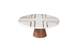 MARBLE SUNUMLUK 30x30x15cm BEYAZ (AH-13075) - 2