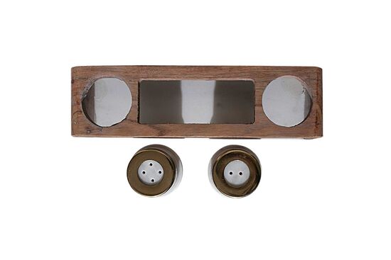 MARBLE TUZLUK BIBERLIK 29x8x13cm BEYAZ (AH-13069A) - 3