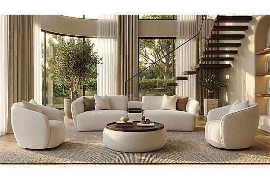 MARLOT ORTA SEHPA BEYAZ 112x40 (9851) - 2
