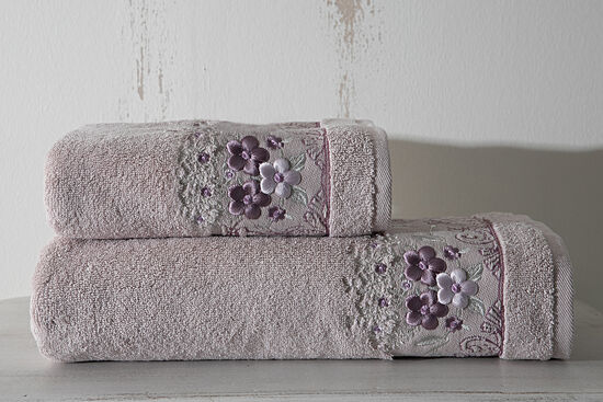 MATİLDA HAVLU 70X140 CM LİLA - 3