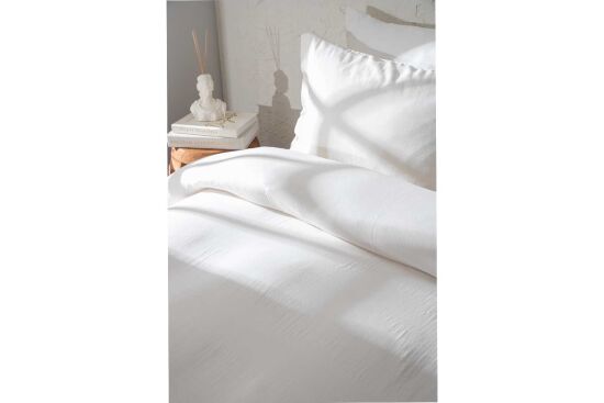 MELANİYS NEVRESİM TAKIMI 240X220 KING SIZE 4 PRC KREM - 3