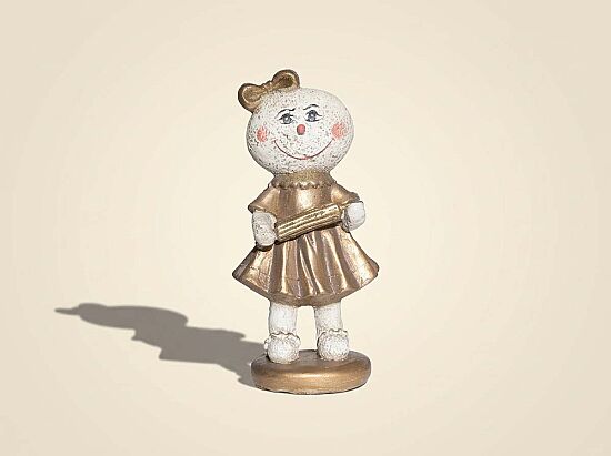 MERDANE TUTAN KURABİYE ÇOCUK 8,5x17 cm KREM-GOLD(DY) - 1