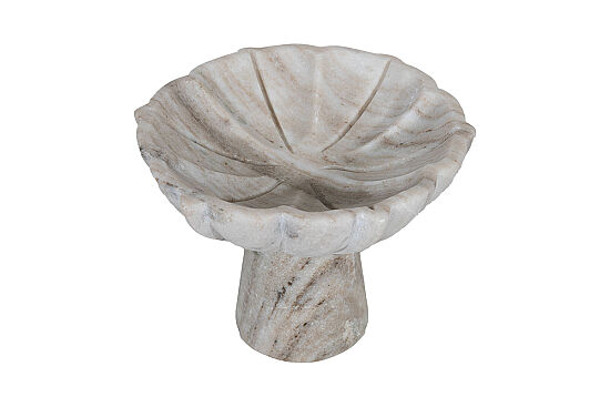 MERMER AYAKLI DEKORATİF KASE-BEJ-20X20X15 CM 2BWN-HSH-01 - 3