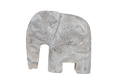 MERMER DEKORATİF FİL -BEJ-20X6.35X18.5 CM HDN-1385B - 2