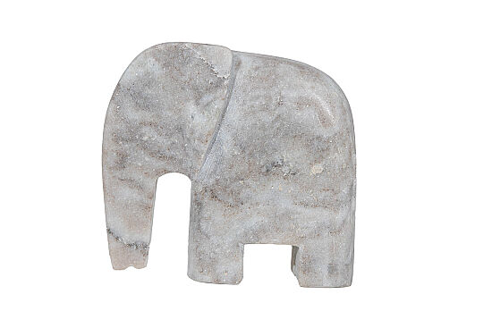 MERMER DEKORATİF FİL -BEJ-20X6.35X18.5 CM HDN-1385B - 2