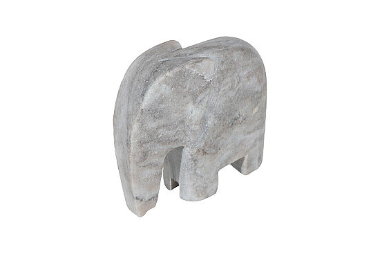 MERMER DEKORATİF FİL -BEJ-20X6.35X18.5 CM HDN-1385B - 3
