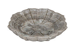 MERMER DEKORATİF KASE-BEJ - 30X30X5 CM BWN-1128A - 4