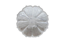 MERMER DEKORATİF KASE - BEYAZ-30X30X5 CM BWN-1128 - 3