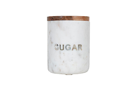 MERMER KAVANOZ AHŞAP KAPAKLI - ŞEKER-BEYAZ- 10X10X14 CM BXN-HSH-02 - 2