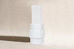 MERMER MUMLUK -CAM & BEYAZ MERMER 11.5X11.5X15 CM CHN-HSH-01 - KERVAN