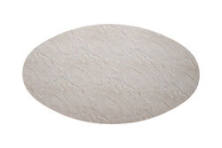 MERMER OVAL YEMEK MASASI BEJ 200x110x75cm (#MKT13) - 4