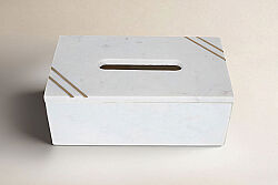 MERMER PEÇETELİK -BEYAZ- 25X10X14 CM-HSH-12 - KERVAN