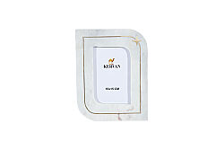 MERMER RESİM ÇERÇEVESİ -BEYAZ-15X15X5 CM PFN-HSH-02 - 2