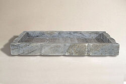 MERMER SERVİS TEPSİSİ-BEJ- 34X20X3.5 CM TTN-719B - KERVAN