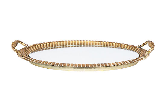 METAL AYNALI TEPSİ 41.5x27x5.5 CM T240135S0E515 - 3
