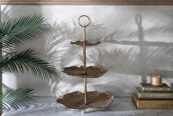METAL DEKORATİF STAND 45.5x42.5x68 cm T251004KDD172 - 3