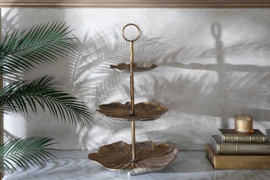 METAL DEKORATİF STAND 45.5x42.5x68 cm T251004KDD172 - 3