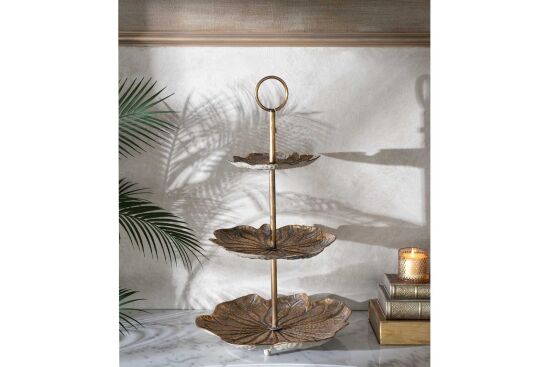 METAL DEKORATİF STAND 45.5x42.5x68 cm T251004KDD172 - 4