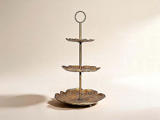 METAL DEKORATİF STAND 45.5x42.5x68 cm T251004KDD172 - 1