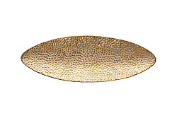 METAL DEKORATİF TABAK 51x17.5x4 CM T190642S0E515 - 5
