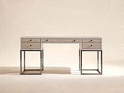 MEZZANİNE ÇALIŞMA MASASI GRİ 71x152x76cm 325421-2249 - KERVAN