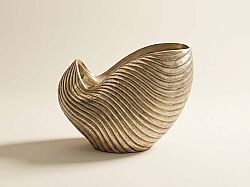 MİDYE VAZO GOLD 10x22 cm (HYK1192) - 1