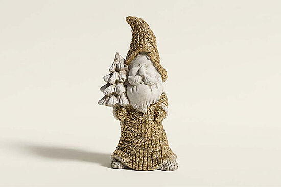 MİNİ NOEL BABA GOLD-KREM 6x12cm HYK874 (YLBŞ) - 1