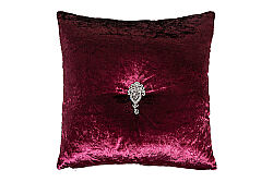 MONETTA KIRLENT 45x45 BORDO - KERVAN