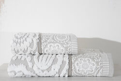 MONİCA HAVLU 70X140 CM KREM - 3
