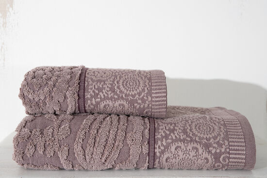 MONİCA HAVLU 70X140 CM MOR - 3