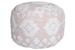 MORENTE SILINDIR PUF 22319A_M17_23 60x35 cm PEMBE - 2