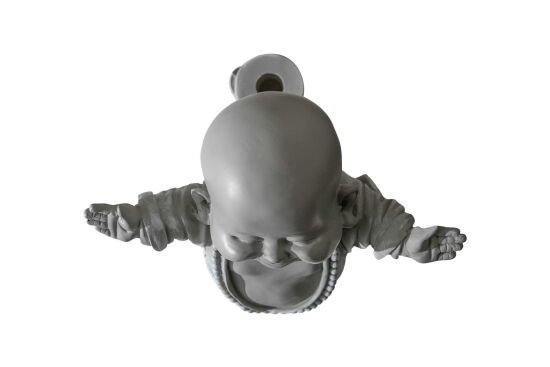 NEŞELİ BUDA ŞEMSİYE AYAĞI HYK1101 25x26x27 cm GRİ - 3
