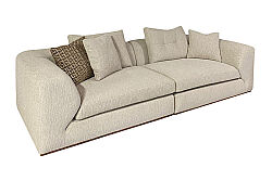NEST DÖRTLÜ KOLTUK BEJ 110x280x65cm - 6