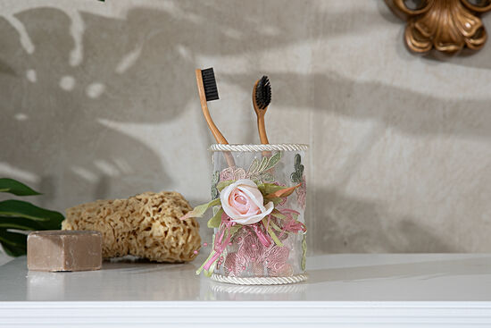 NEW ROSE DREAM DİŞ FIRÇALIK 9x9x14 cm - 3