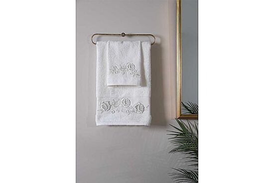 NİNNA 50X90 CM HAVLU KREM - 4