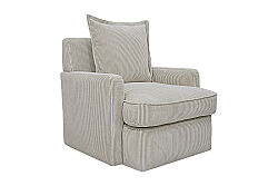 NOİR TEKLİ KOLTUK BEJ-KAHVE 95x95x80cm (ENTO 24459-01) - 4