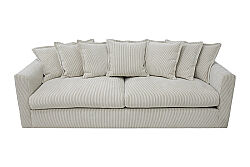 NOİR ÜÇLÜ KOLTUK BEJ-KAHVE 95x255x70cm (ENTO 24459-01) - 3