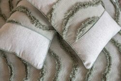 NUNA ŞAL SET 90X250 3 PARÇA YEŞİL - 3