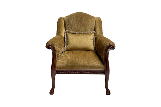OLDWORLD TEKLİ KOLTUK KAHVE 85x97x105cm - 4