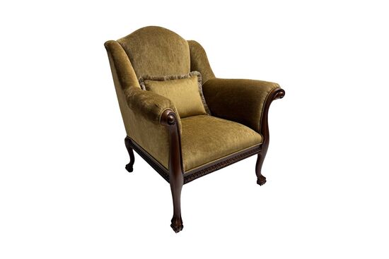 OLDWORLD TEKLİ KOLTUK KAHVE 85x97x105cm - 5