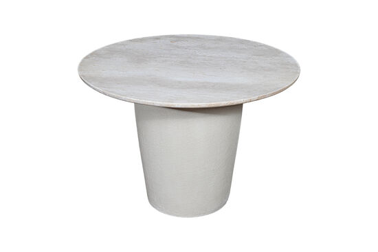 OLİVE YAN SEHPA BEJ MERMER 60x60x42cm CT239133_BGL - 3